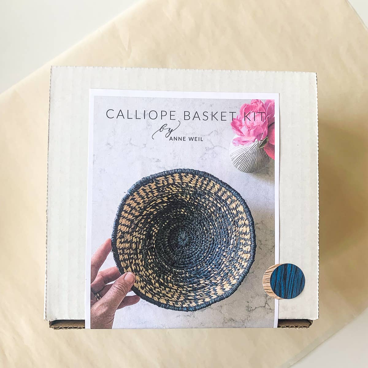 Calliope Basket Kit (Makes 2): Black and Natural