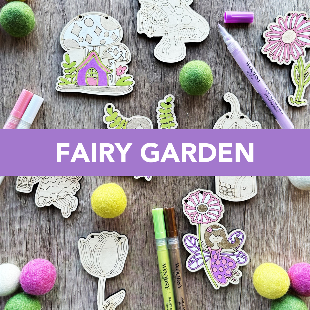 DIY Craft Kit - Fairy Garden Garland Kit