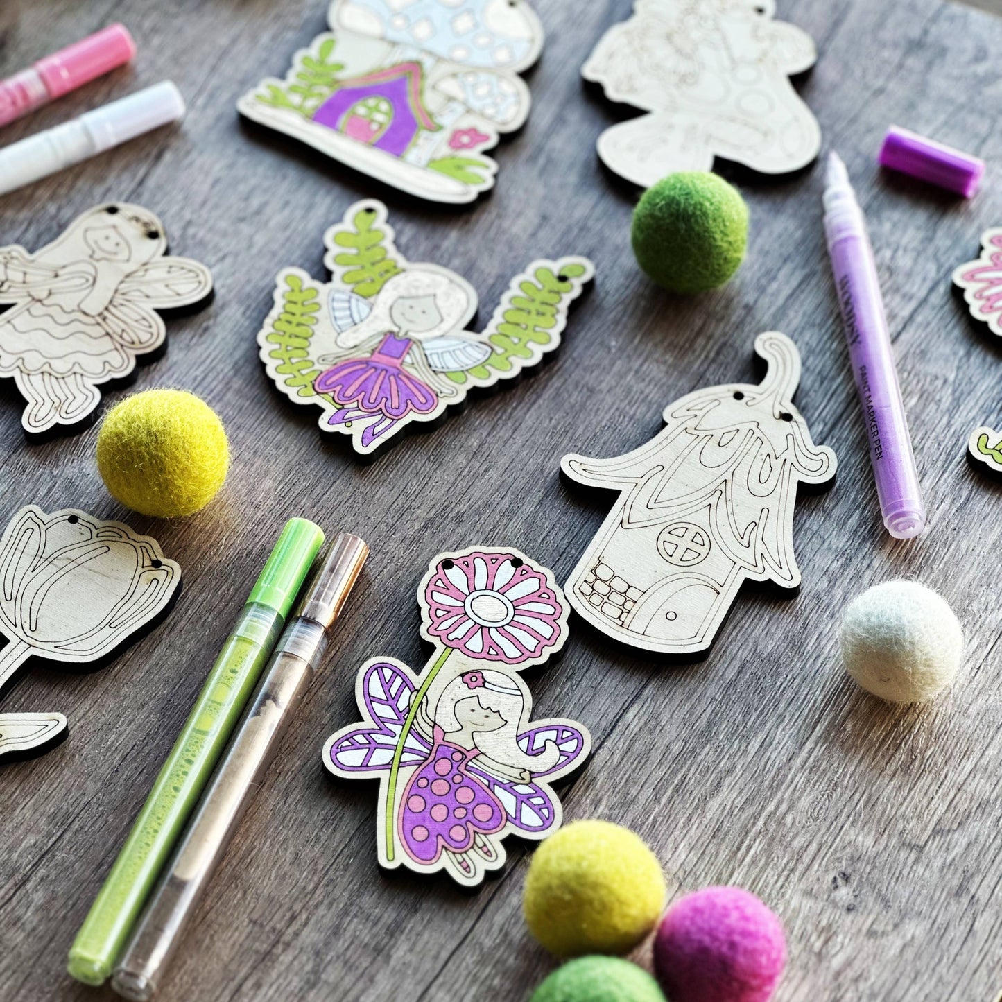 DIY Craft Kit - Fairy Garden Garland Kit