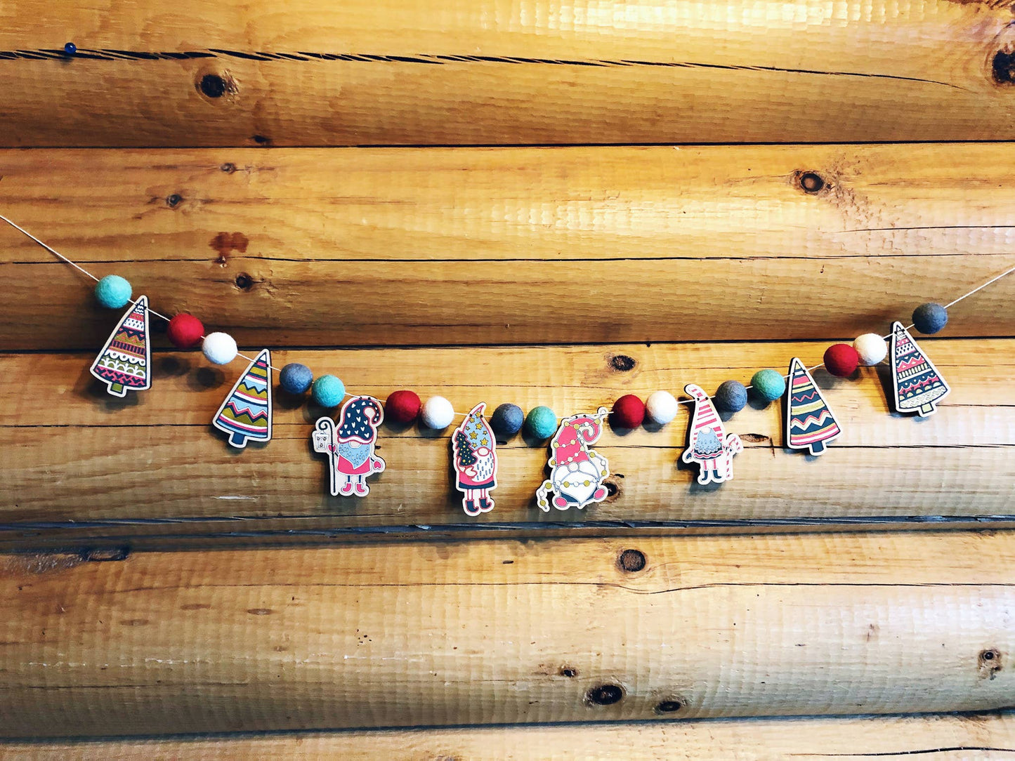 Gnome DIY Garland Kit