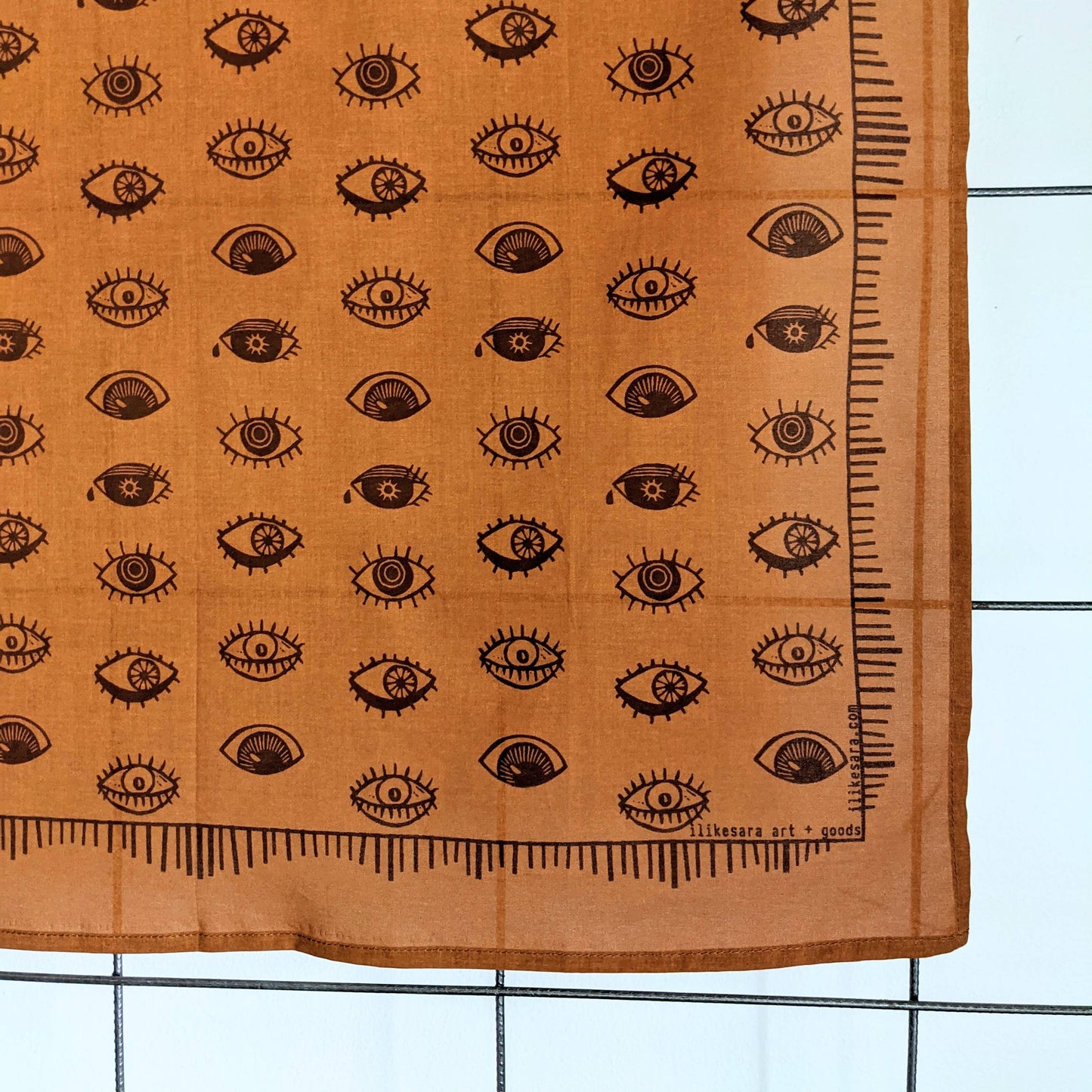 Bandana | eyeball - orange