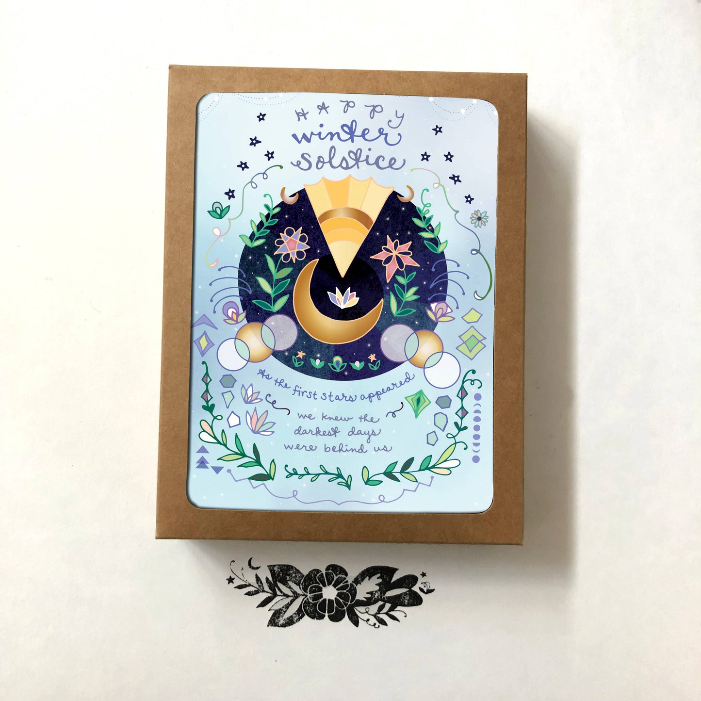 Happy Winter Solstice Card