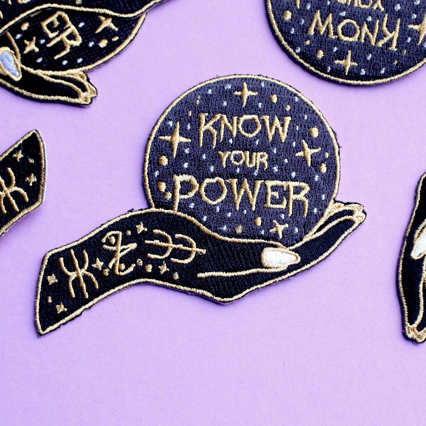 Know Your Power Embroidered Patch