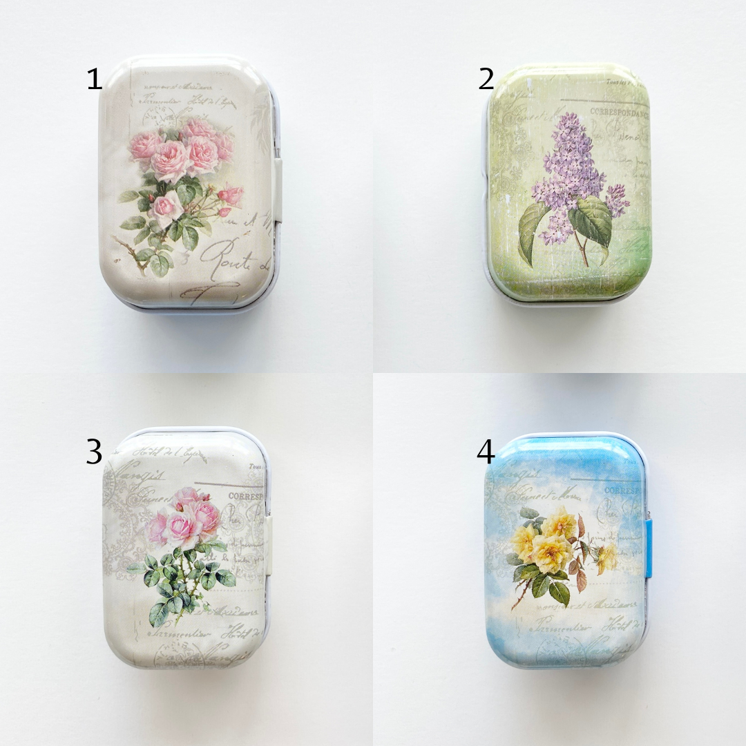 Floral Magnetic Needle Case - #12