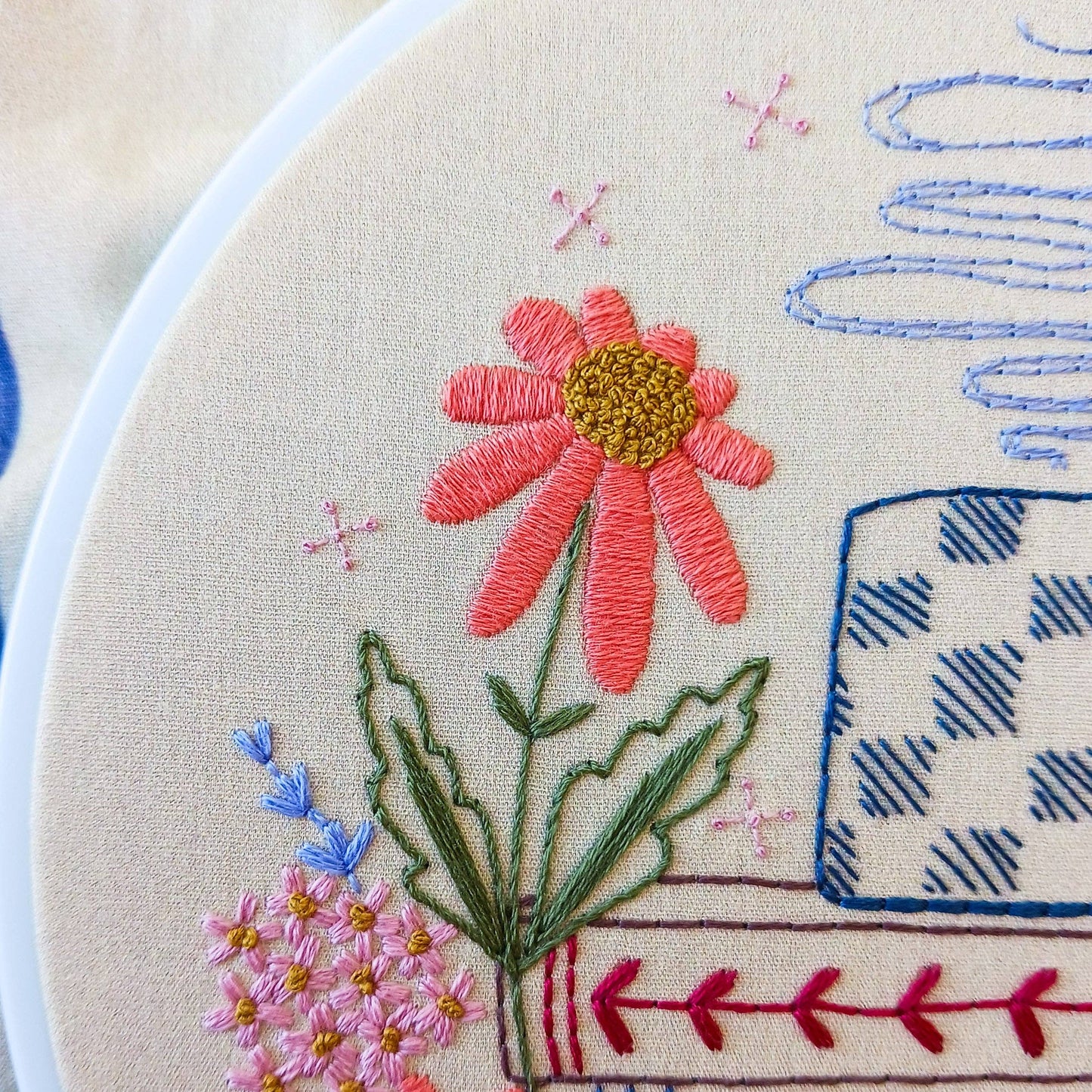 Book Nook - Cozyblue Handmade Embroidery Kit