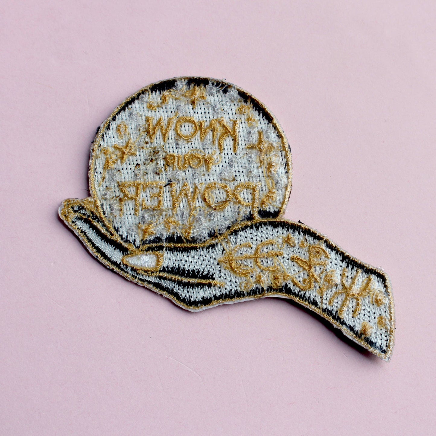 Know Your Power Embroidered Patch