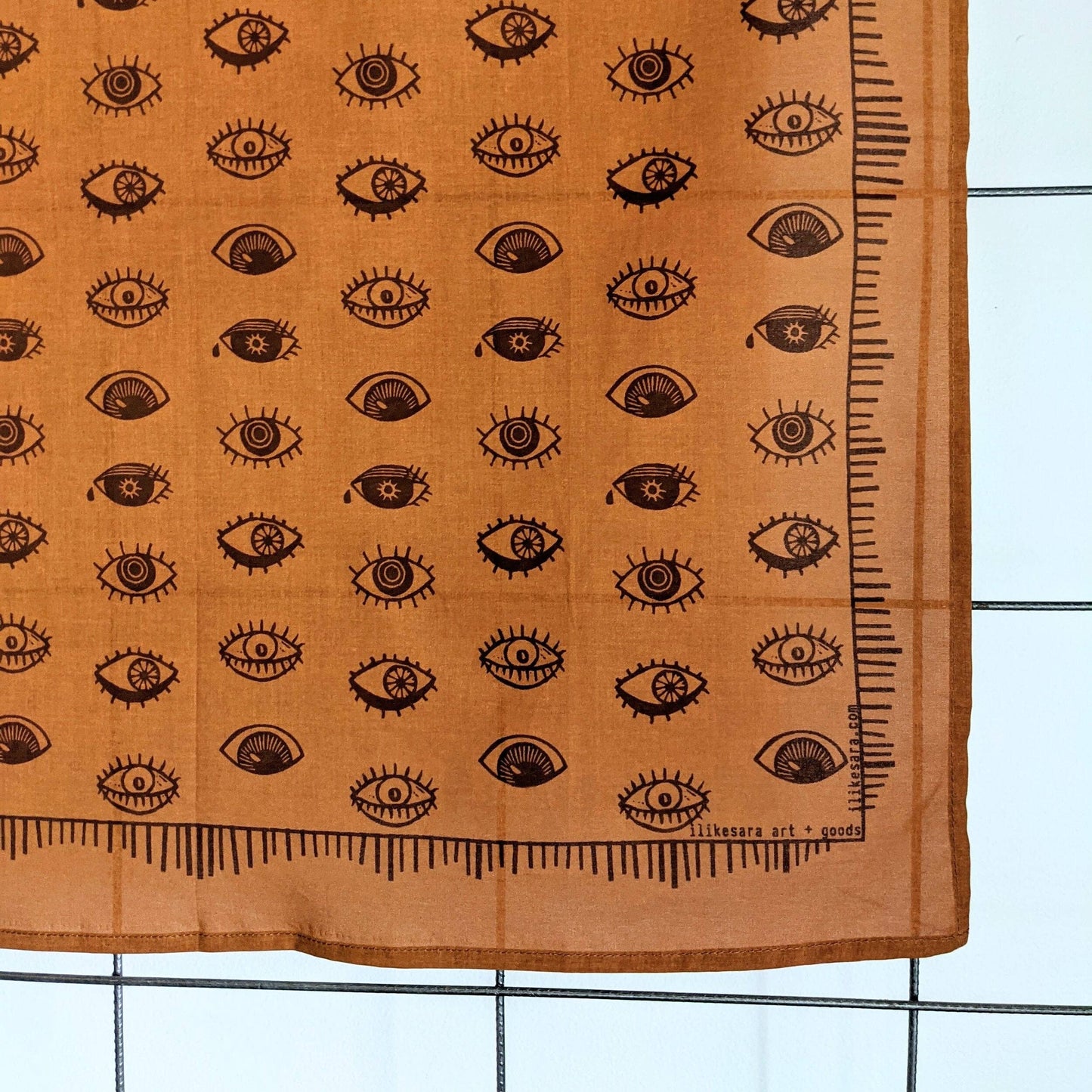 Bandana | eyeball - orange