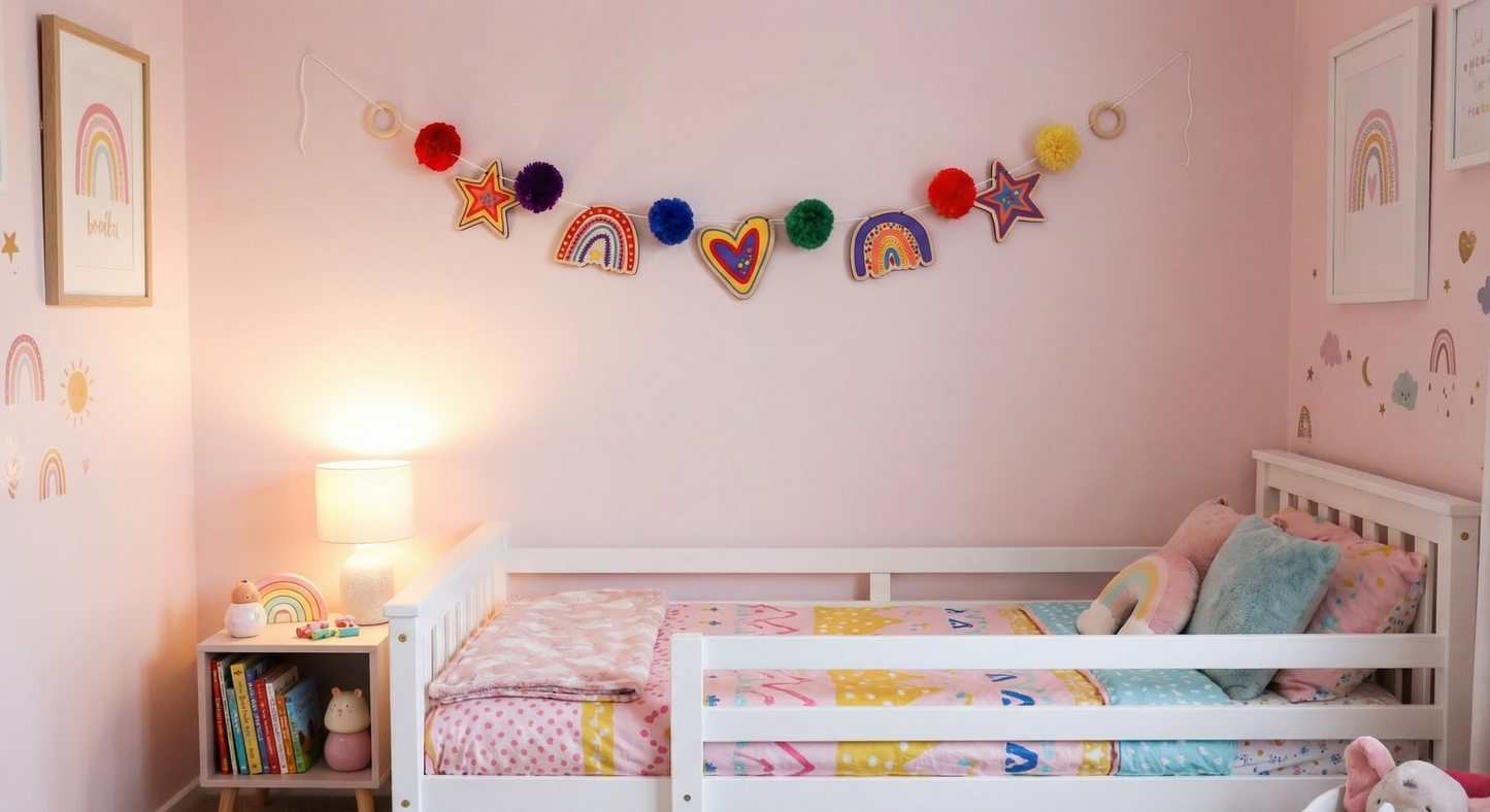 Kids DIY Garland Kit - Rainbow