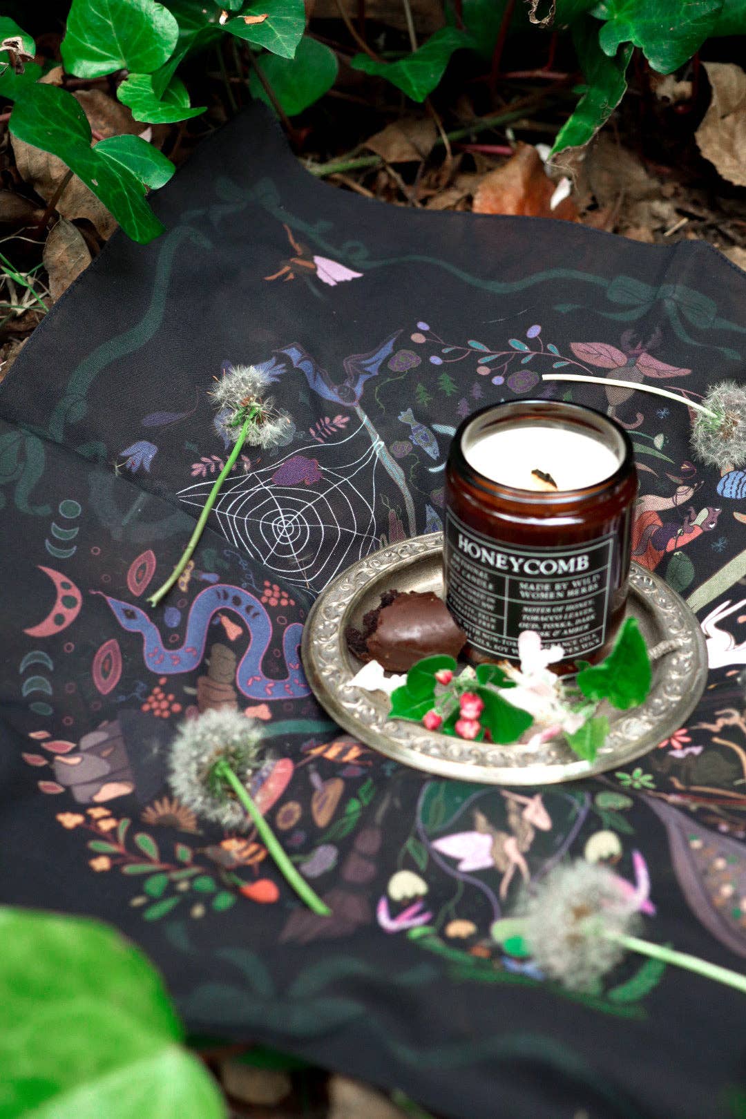 Altar Cloth Bandana: Wheel Of The Fae