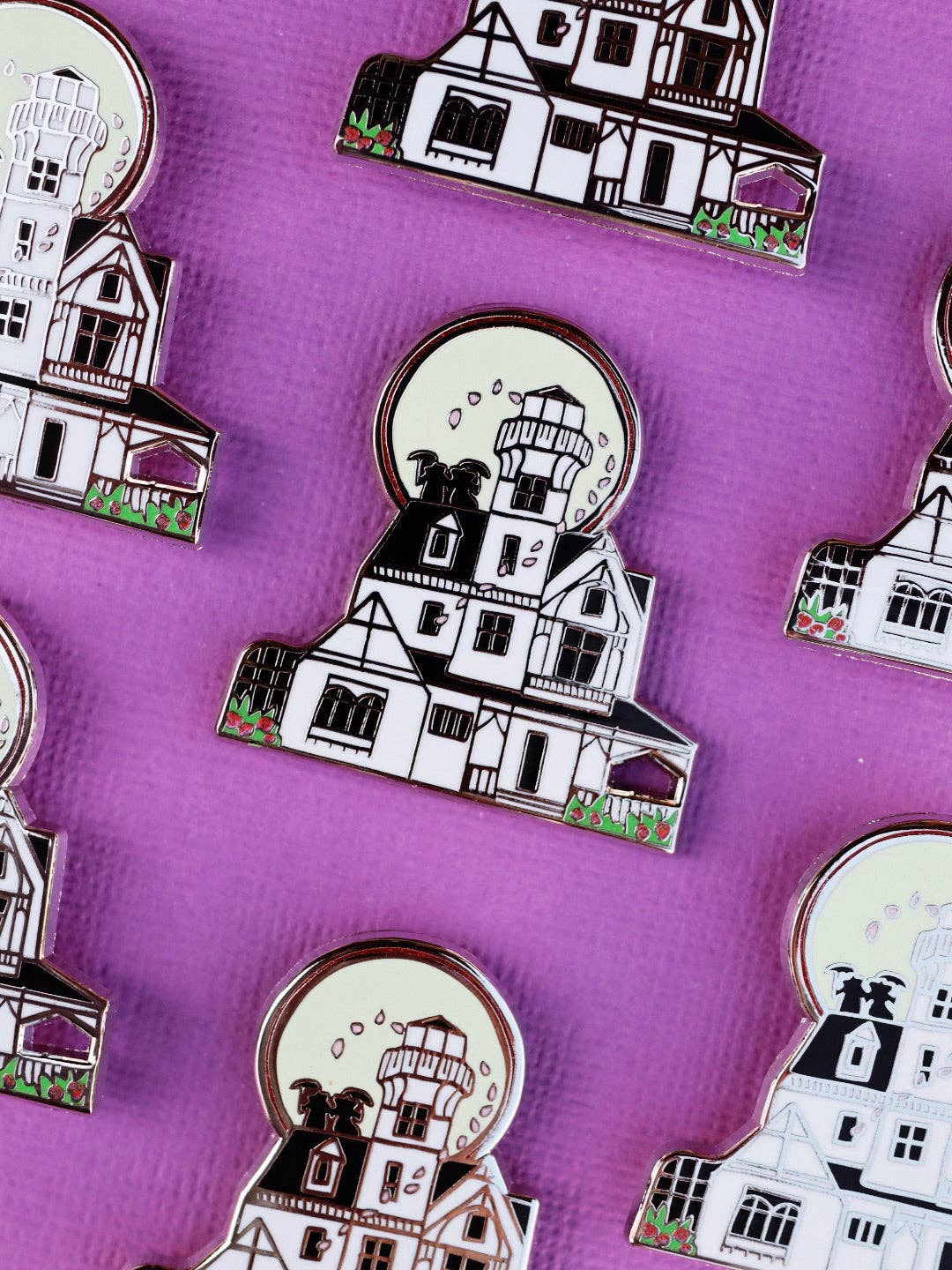 Magic Victorian House Pin