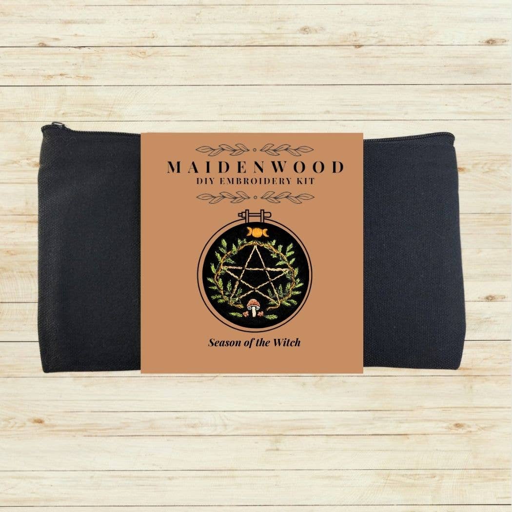 Season of the Witch Hand Embroidery Kit