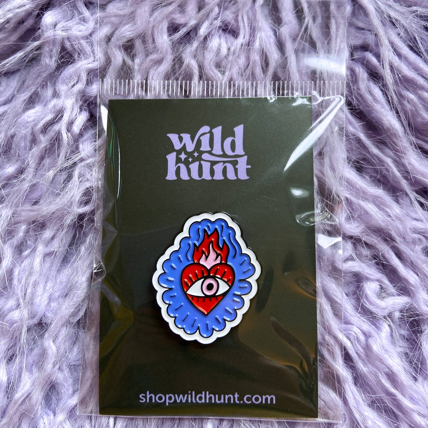 Burnin' Love Enamel Pin