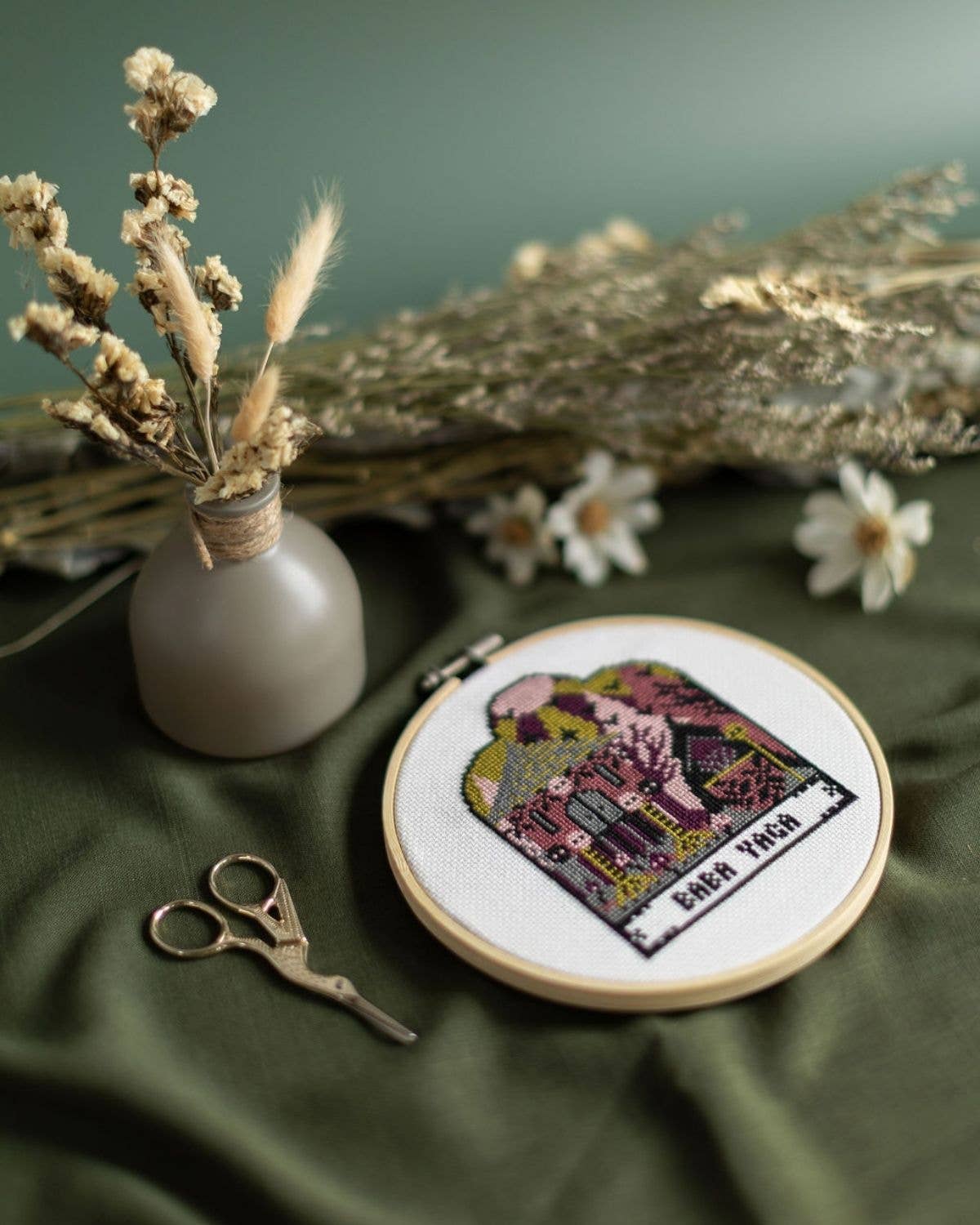 'Baba Yaga' Folklore Collection Cross Stitch Kit