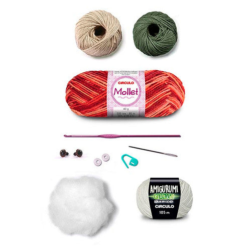 Dunaz the Elf GLOW IN THE DARK Crochet Amigurumi Kit - Enchanted Grove Collection