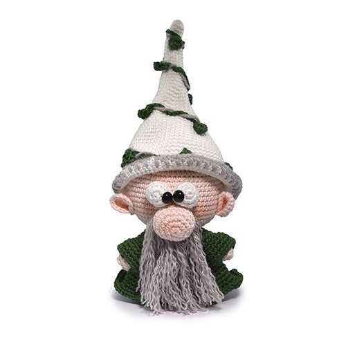 Baer the Gnome GLOW IN THE DARK Crochet Amigurumi Kit - Enchanted Grove Collection