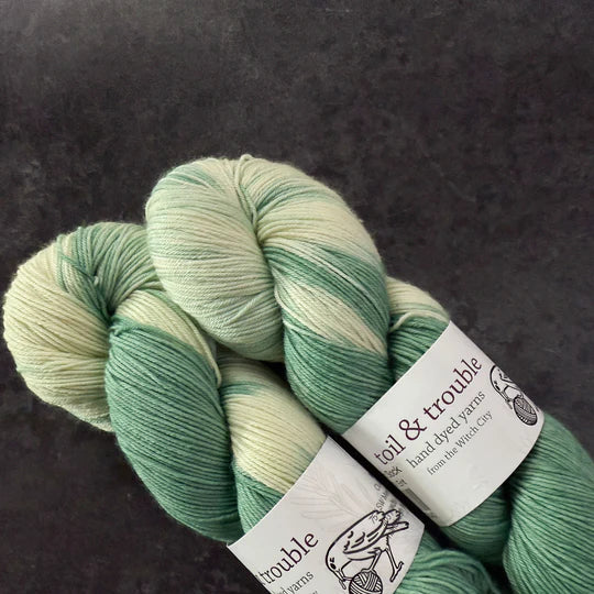 Toil & Trouble Hand Dyed Yarn - Classic Sock
