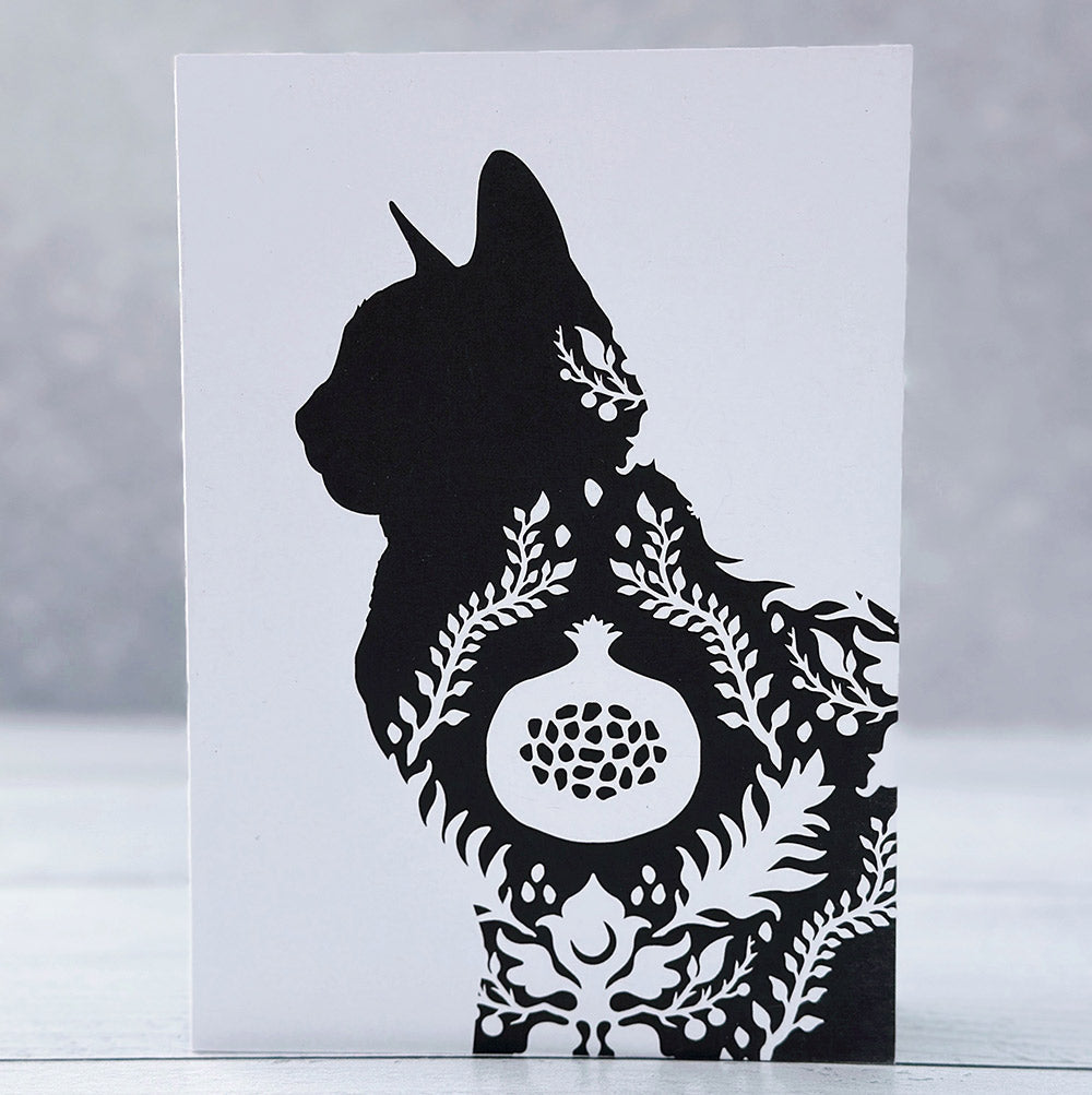 Purrsephone Art Card By Home Row Handcraft