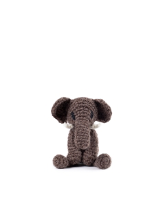 Mini Albus the African Elephant Crochet Kit