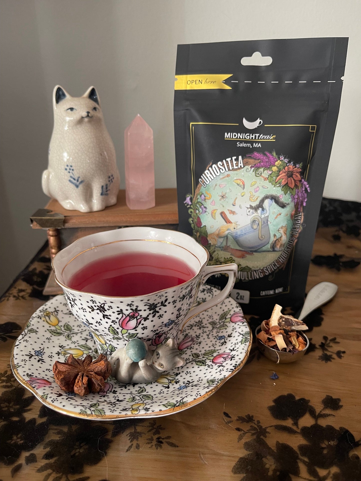 Curiositea by Midnight Teas(e) - Mulling Spice Hibiscus Herbal