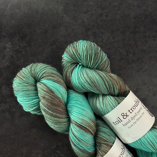 Toil & Trouble Hand Dyed Yarn - Classic Sock