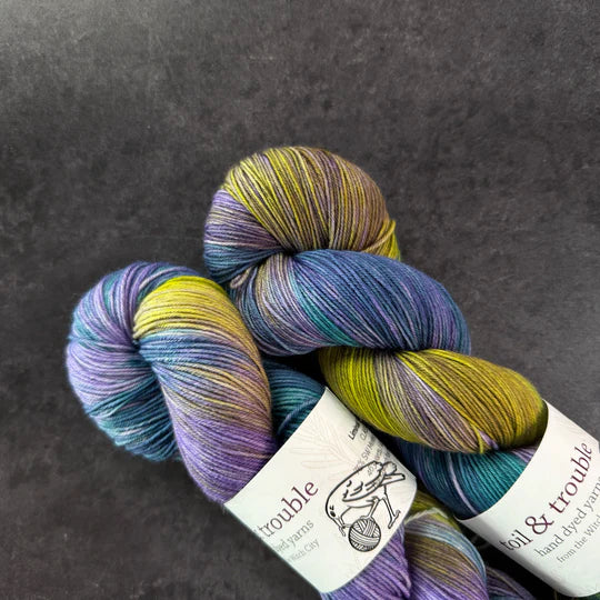 Toil & Trouble Hand Dyed Yarn - Classic Sock