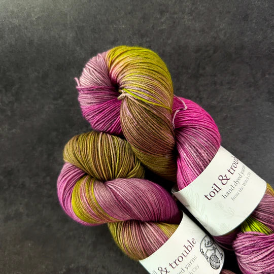 Toil & Trouble Hand Dyed Yarn - Classic Sock