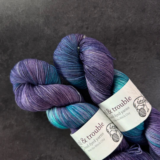 Toil & Trouble Hand Dyed Yarn - Classic Sock