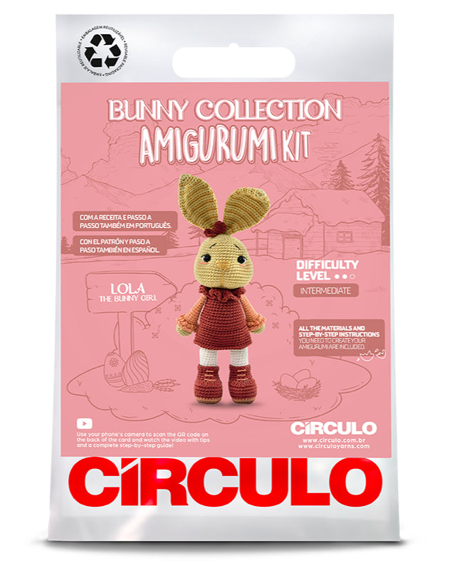 Lola Easter Bunny Amigurumi Kit - Limited Edition 2025