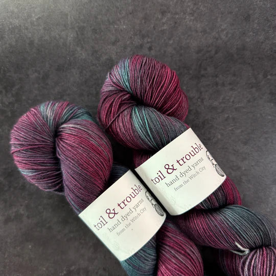 Toil & Trouble Hand Dyed Yarn - Classic Sock