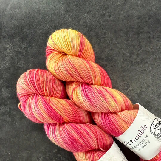 Toil & Trouble Hand Dyed Yarn - Classic Sock