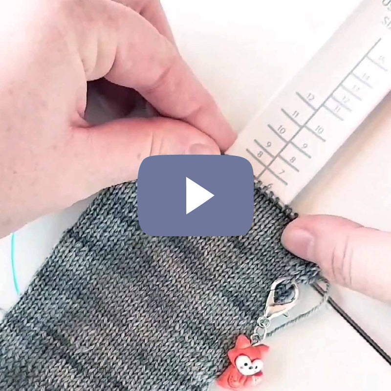 Sock Ruler Knitting Bracelet in Assorted Colors