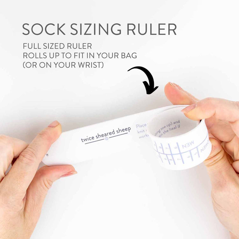 Sock Ruler Knitting Bracelet in Assorted Colors