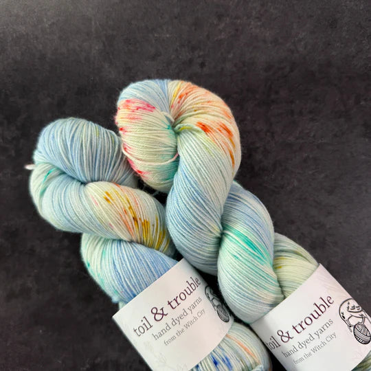Toil & Trouble Hand Dyed Yarn - Classic Sock