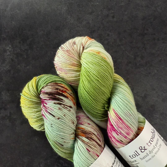 Toil & Trouble Hand Dyed Yarn - Classic Sock