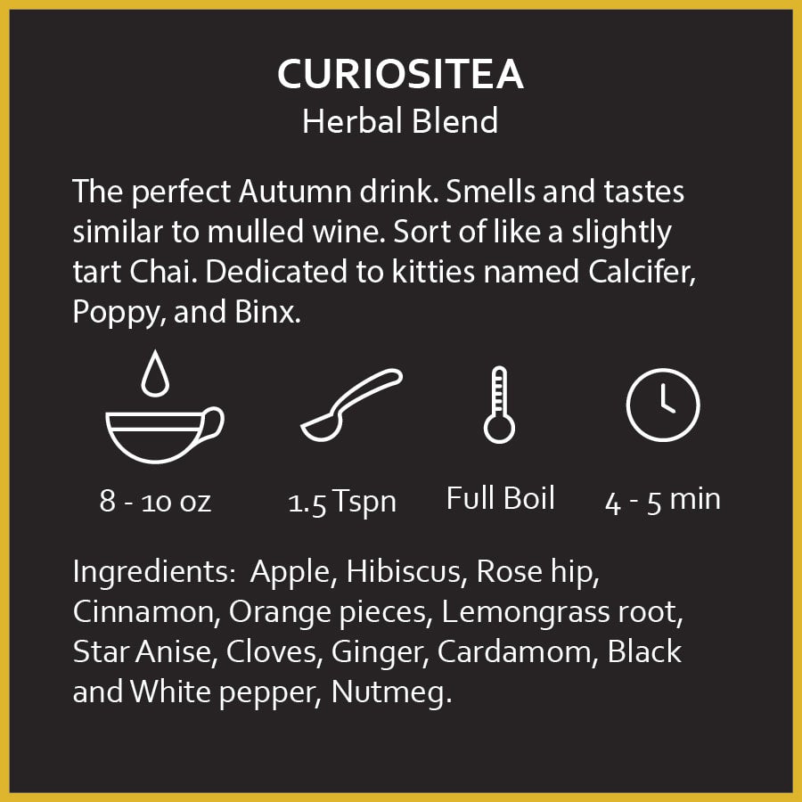 Curiositea by Midnight Teas(e) - Mulling Spice Hibiscus Herbal