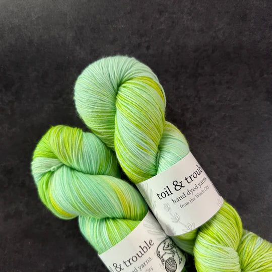Toil & Trouble Hand Dyed Yarn - Classic Sock