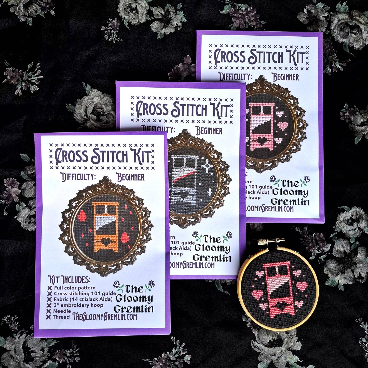 Guillotine Cross Stitch Kit