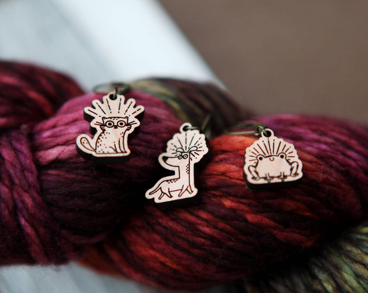 Pet Animal Knitting Progress Keepers & Stitch Markers