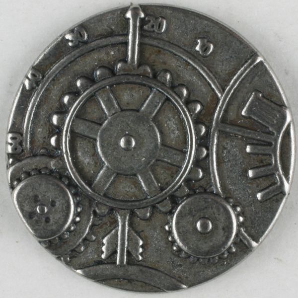 331074 - Steampunk Button with Shank