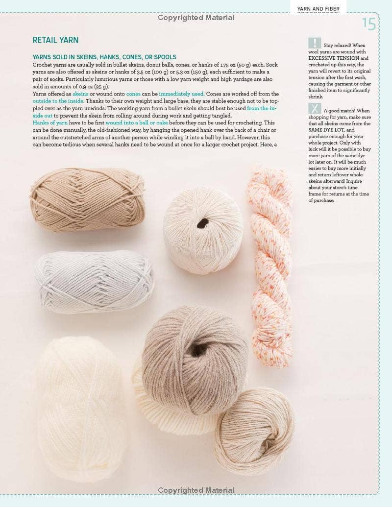 Complete Crochet Handbook: The Only Crochet Reference Book