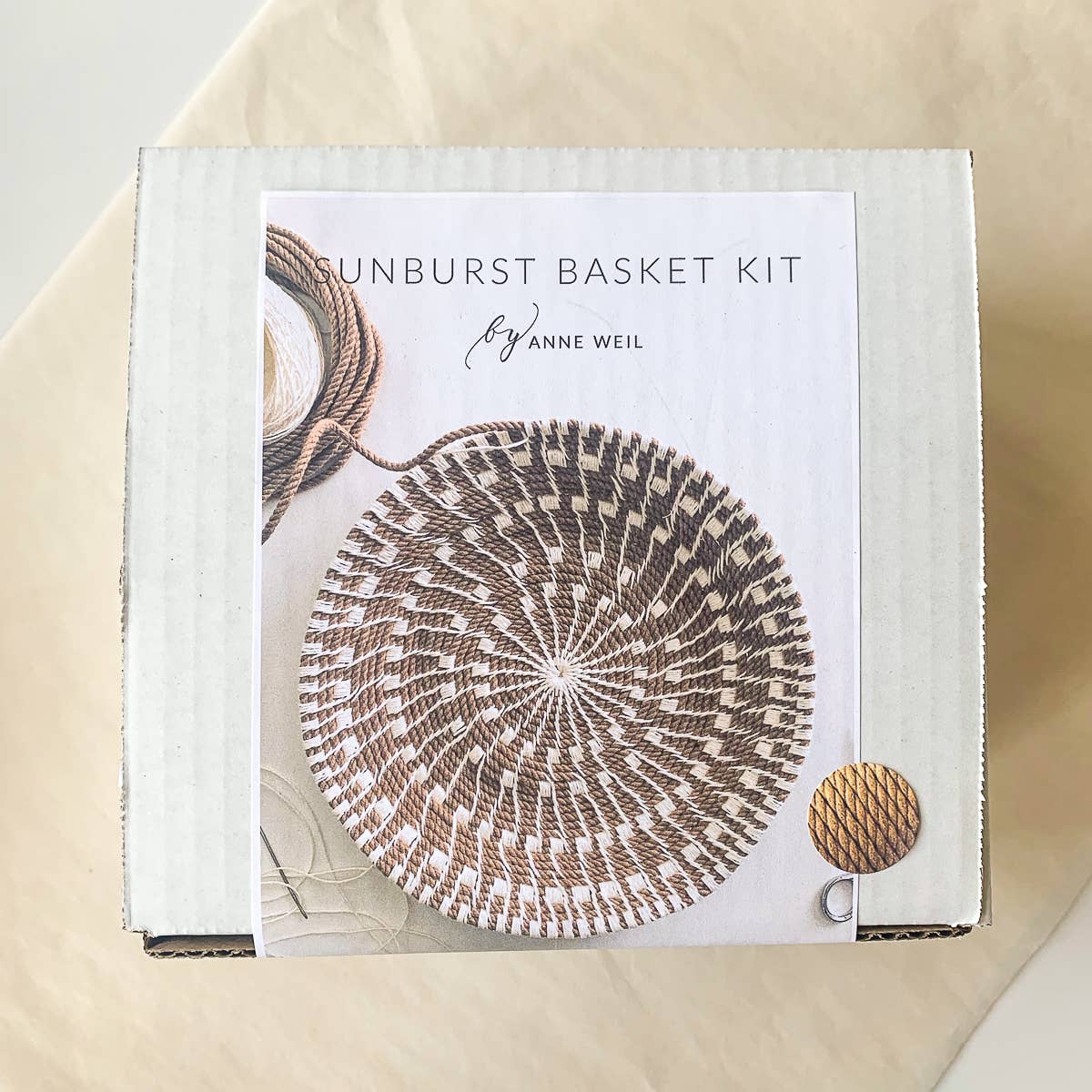Sunburst Basket Kit: Smoke