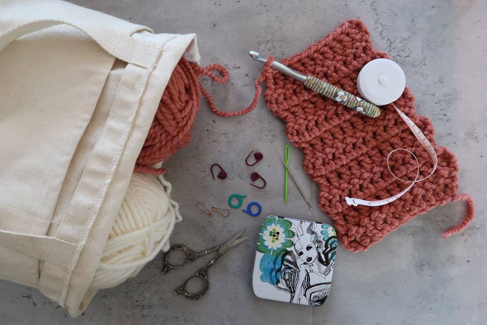 Learn to Crochet in 10 Easy Lessons
