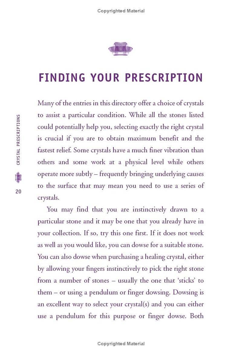 Crystal Prescriptions: A-Z Guide to1,200 Symptoms & Crystals
