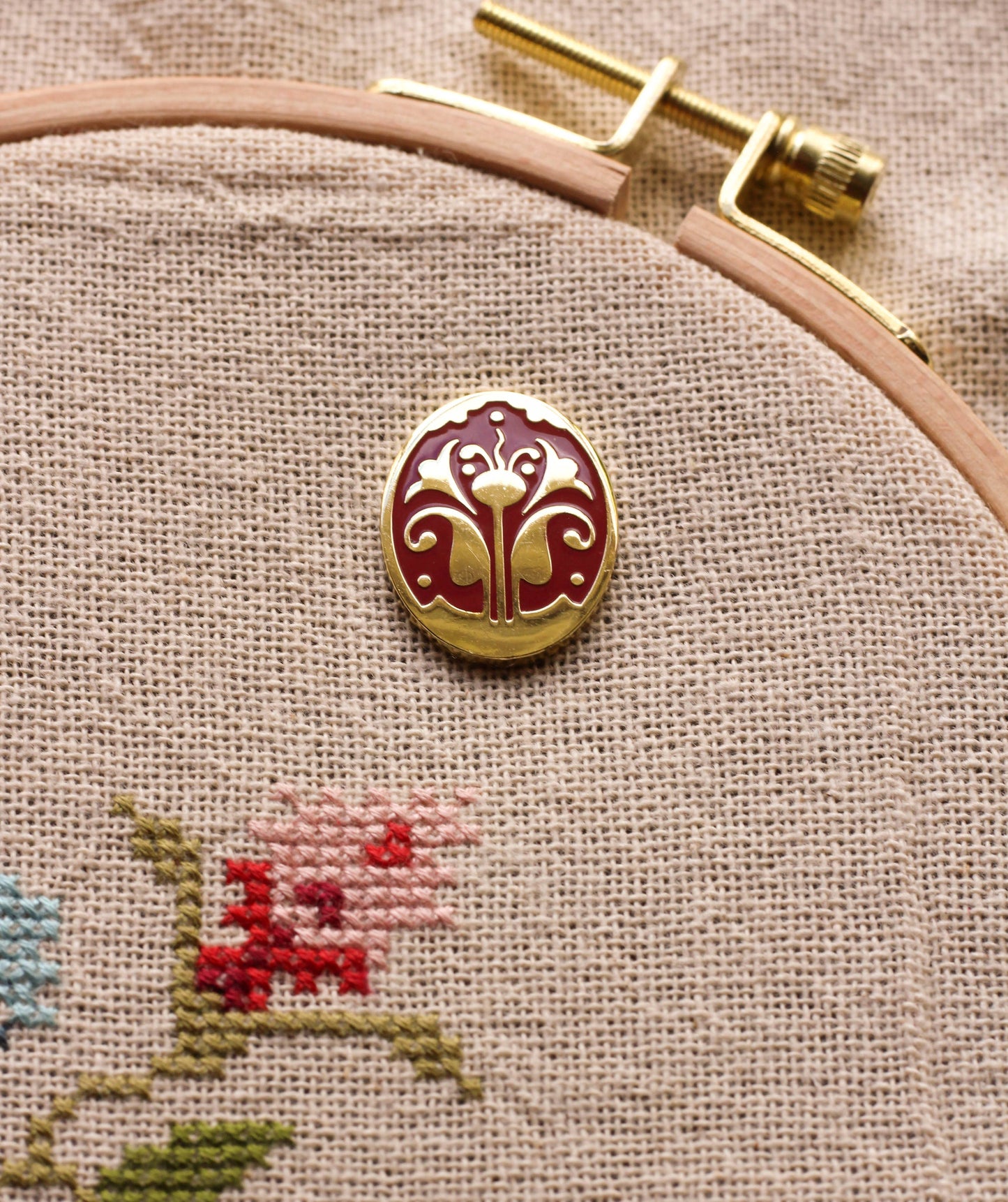 Rhodora - Byzantine Inspired Needle Minder