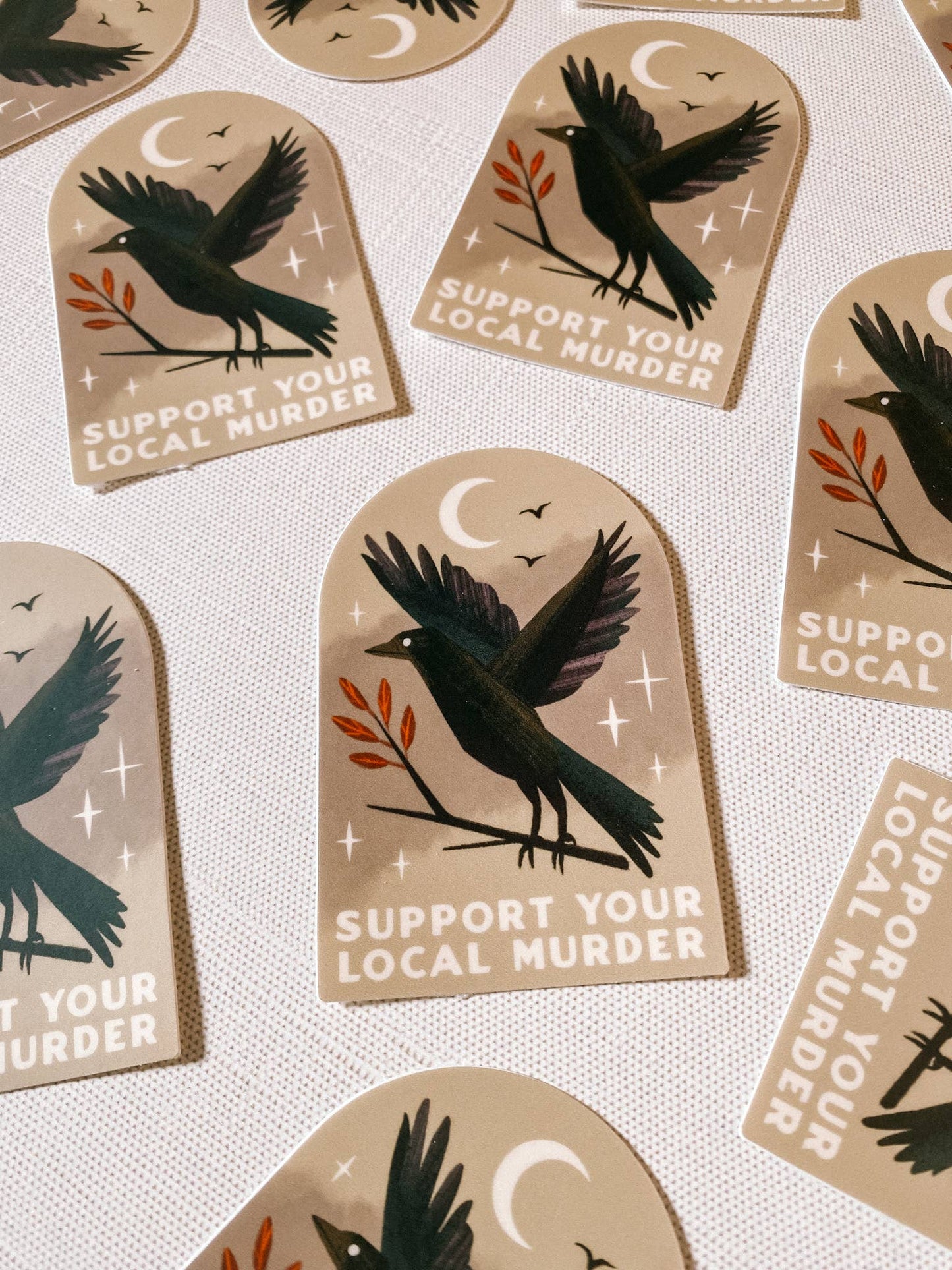Support Local Murders 3" Vinyl Sticker