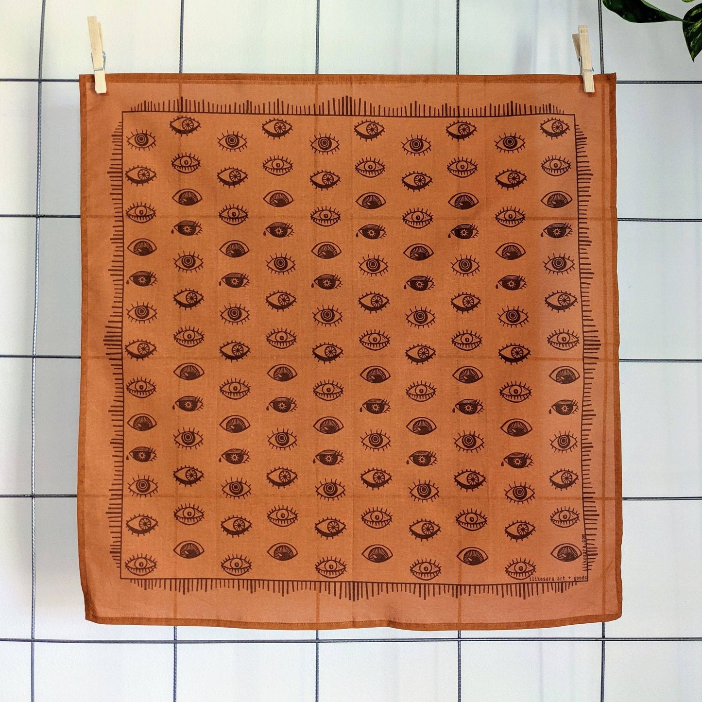 Bandana | eyeball - orange