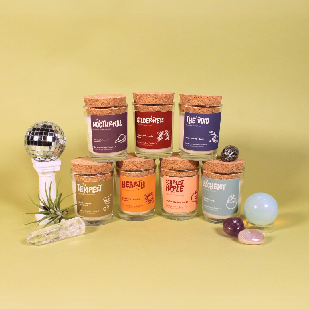 Nocturnal: a portal to expansion // The Portal Collection // 2oz votive