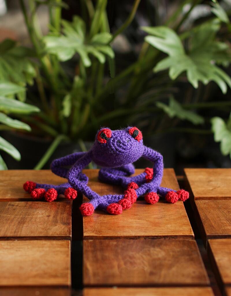 Gretchen the Tree Frog Crochet Kit