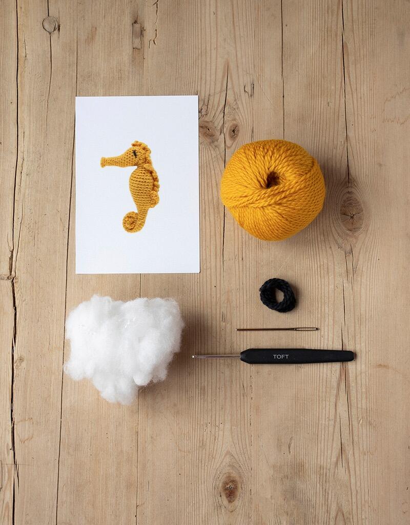 Mini Blanche the Seahorse Crochet Kit