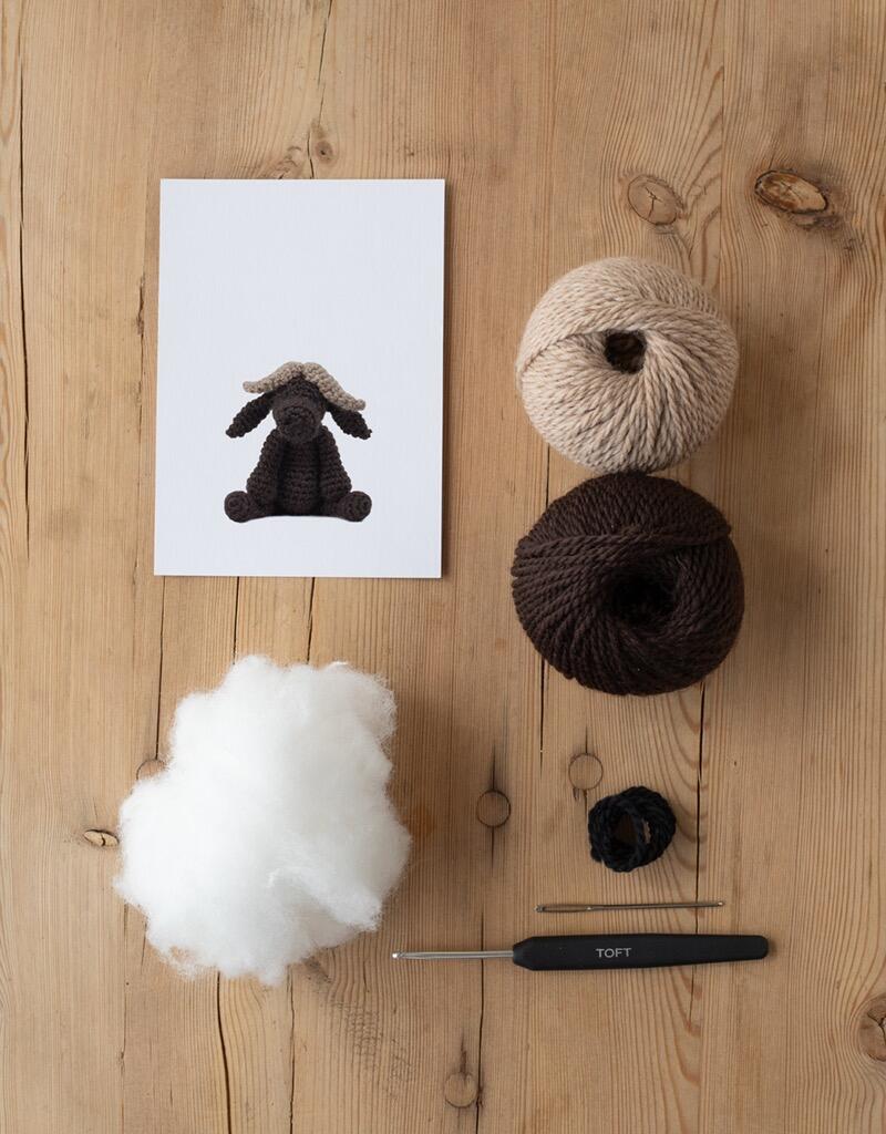 Mini Diablo the Buffalo Crochet Kit